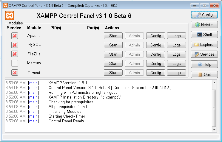 Installing Apache On Vista X64